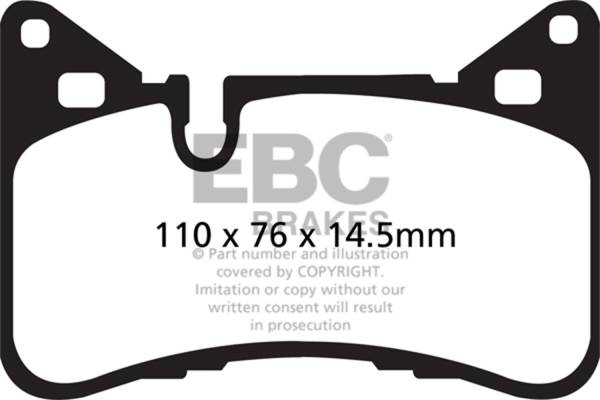 EBC - EBC Brakes S12KR1454 EBC S12 Brake Pad and Rotor Kit - Fits select 2012-2018 Mercedes-Benz models