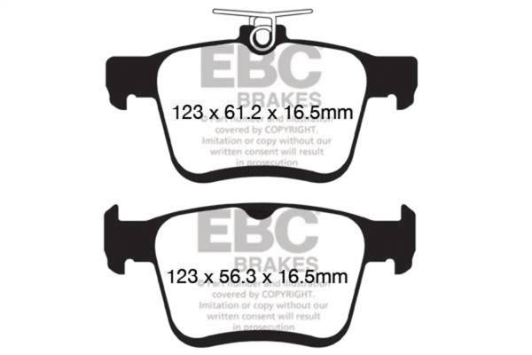 EBC - EBC Brakes S12KR1494 EBC S12 Brake Pad and Rotor Kit - Fits 2016-2023 Audi, Volkswagen models
