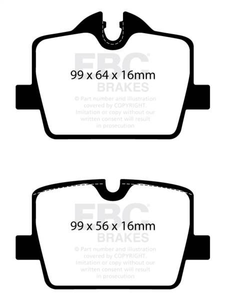 EBC - EBC Brakes S12KR1616 EBC S12 Brake Pad and Rotor Kit - Fits 2019-2021 BMW Z4, 430i xDrive
