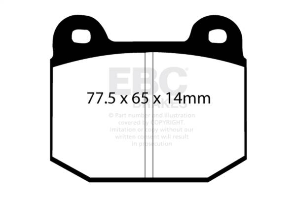EBC - EBC Brakes S13KF1871 EBC S13 Brake Pad and Rotor Kit - Fits 2005-2011 Lotus Elise
