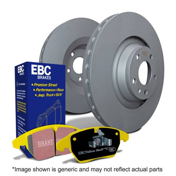 EBC - EBC Brakes S13KR1059 EBC S13 Brake Pad and Rotor Kit - Fits 1998-1999 Mercedes-Benz E300