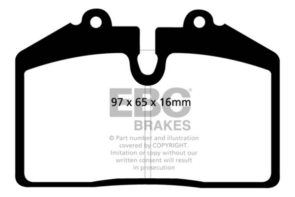 EBC - EBC Brakes S13KR1532 EBC S13 Brake Pad and Rotor Kit - Fits 1992-1993 Porsche 911