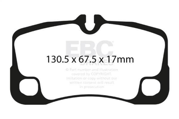 EBC - EBC Brakes S13KR1579 EBC S13 Brake Pad and Rotor Kit - Fits 2009-2012 Porsche 911
