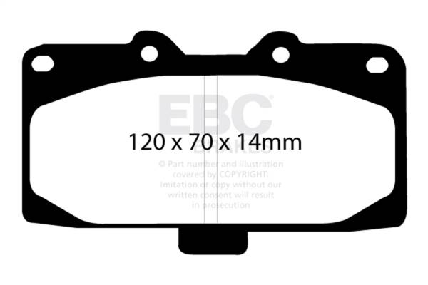 EBC - EBC Brakes S1KF2034 EBC S1 Brake Pad and Rotor Kit