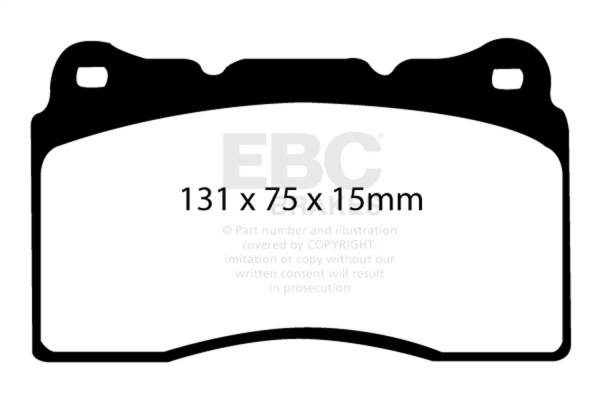 EBC - EBC Brakes S1KF2090 EBC S1 Brake Pad and Rotor Kit - Fits 2017-2022 Tesla S