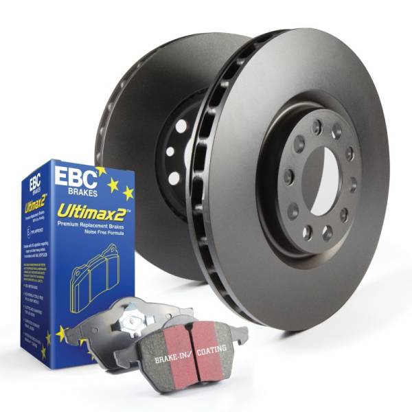 EBC - EBC Brakes S1KR1352 Stage 1 Kits Ultimax2 and RK rotors