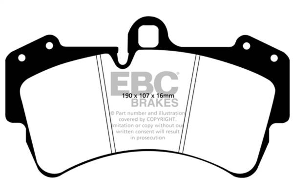 EBC - EBC Brakes S20K1821 EBC S20 Brake Pad and Rotor Kit - Fits select 2003-2017 Volkswagen, Porsche applications