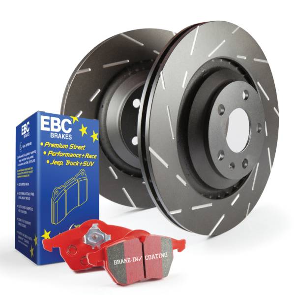 EBC - EBC Brakes S4KF1337 Stage 4 Kits Redstuff and USR rotors
