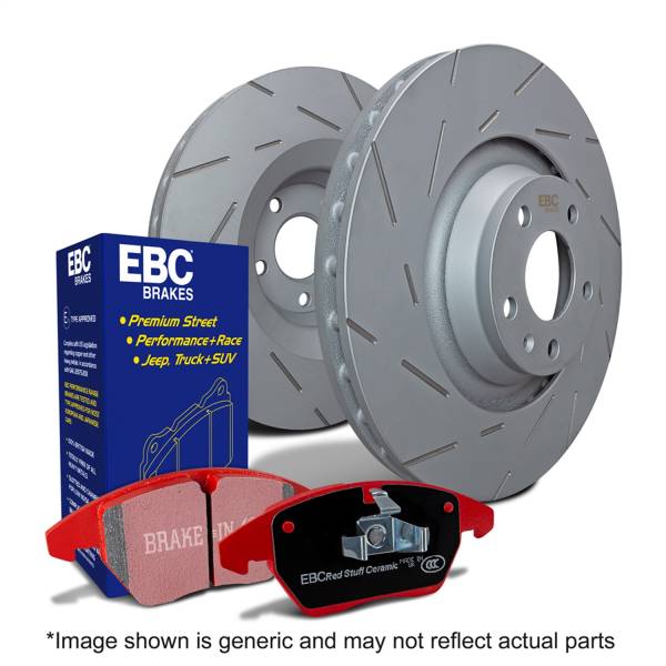 EBC - EBC Brakes S4KR1012 EBC S4 Brake Pad and Rotor Kit - Fits select 1997-2003 BMW models