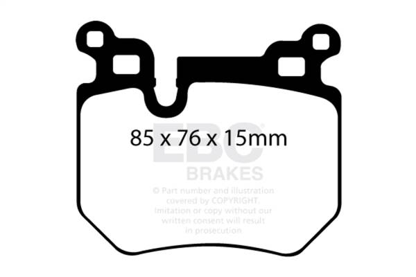 EBC - EBC Brakes S4KR1230 EBC S4 Brake Pad and Rotor Kit - Fits 2008-2013 BMW 135i