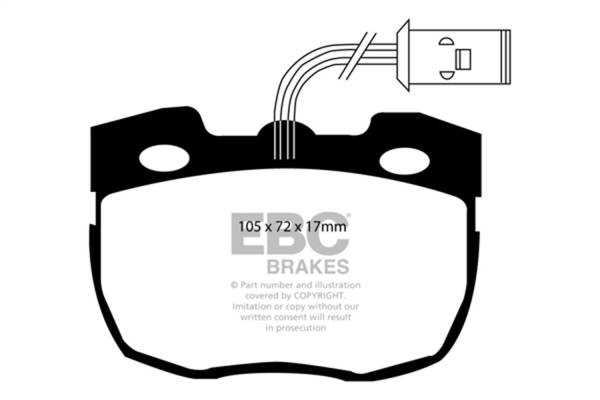 EBC - EBC Brakes S5KF1834 EBC S5 Brake Pad and Rotor Kit - Fits 1990-1995 Land Rover Range Rover