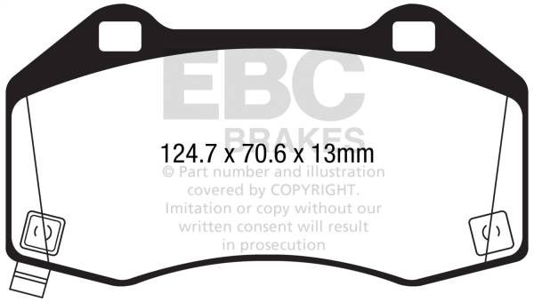 EBC - EBC Brakes S5KF1925 EBC S5 Brake Pad and Rotor Kit - Fits 2019 Fiat 124 Spider