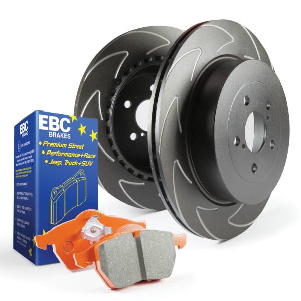 EBC - EBC Brakes S7KF1099 EBC S7 Kits Orangestuff Pads and BSD Rotors