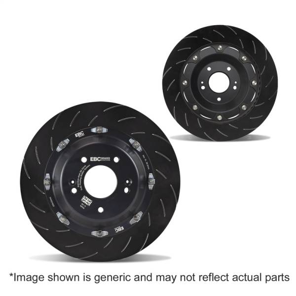 EBC - EBC Brakes SG2F011 EBC Racing 13-17 Audi RSQ3 (8U) 2 Piece SG Racing Front Rotors