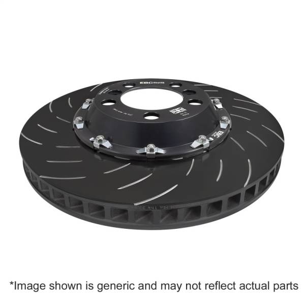 EBC - EBC Brakes SG2F039 EBC Racing 03-08 Lamborghini Gallardo 5.0L 2 Piece SG Racing Rear Rotors