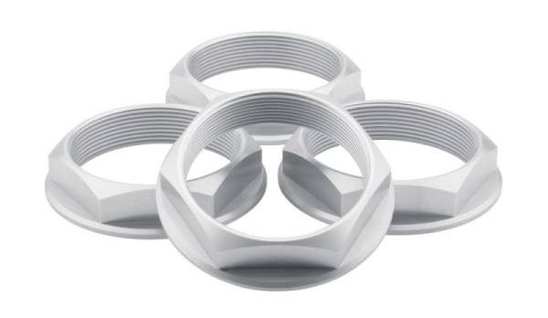 fifteen52 - fifteen52 52-ST-NUT-SILVER-SET fifteen52 Super Touring (Chicane/Podium) Hex Nut Set of Four - Anodized Silver