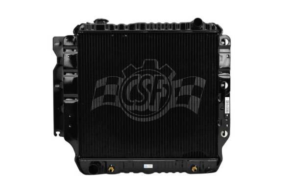 CSF - CSF Cooling - Racing & High Performance Division 2576 CSF 87-02 Jeep Wrangler 2.5L OEM Plastic Radiator