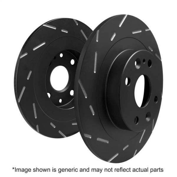 EBC - EBC Brakes USR892 EBC 03 Mercedes-Benz C230 (W203) 2.3 Sport USR Slotted Rear Rotors - Fits select 1996-2011 Mercedes-Benz models
