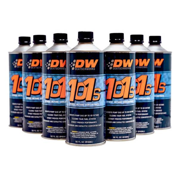 DeatschWerks - DeatschWerks 1-101S-CS DeatschWerks 101S Street Octane Booster 32oz. Cans - Case of 8