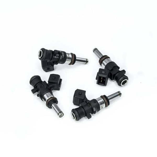DeatschWerks - DeatschWerks 16MX-00-0500-4 DeatschWerks Bosch EV14 Universal 40mm Compact Matched Set of 4 Injectors 500cc (Extended Nozzle)