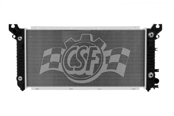 CSF - CSF Cooling - Racing & High Performance Division 3730 CSF 2015 GMC Sierra 5.3L OEM Plastic Radiator