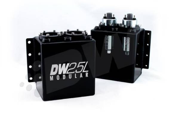DeatschWerks - DeatschWerks 6-000-25ST DeatschWerks 2.5L Modular Surge Tank (Fits 1-2 DW250iL Fuel Pumps - Pumps Not Included)
