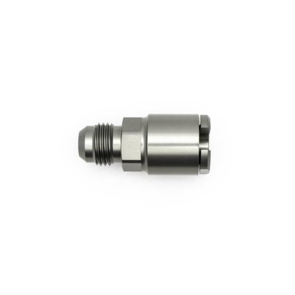 DeatschWerks - DeatschWerks 6-02-0120 DeatschWerks 6AN Male Flare to 1/4in Female EFI Quick Connect Adapter