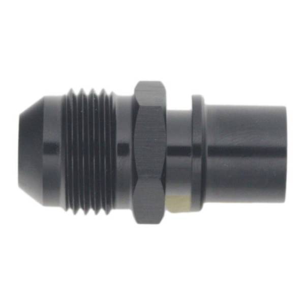 DeatschWerks - DeatschWerks 6-02-0128-B DeatschWerks 8AN Male Flare to Toyota Module Quick Connect - Anodized Matte Black