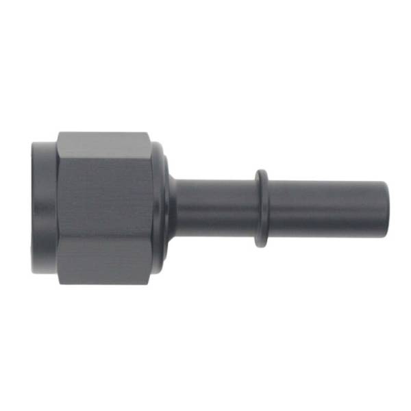 DeatschWerks - DeatschWerks 6-02-0133-B DeatschWerks 8AN Female Flare Swivel to 3/8in Male EFI Quick Disconnect - Anodized Matte Black