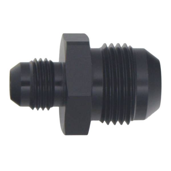 DeatschWerks - DeatschWerks 6-02-0205-B DeatschWerks 10AN Male Flare to 6AN Male Flare Reducer Straight - Anodized Matte Black