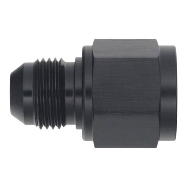 DeatschWerks - DeatschWerks 6-02-0218-B DeatschWerks 10AN Female Flare to 8AN Male Flare Reducer - Anodized Matte Black