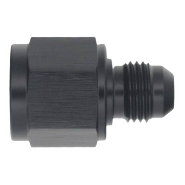 DeatschWerks - DeatschWerks 6-02-0222-B DeatschWerks 8AN Female Flare to 6AN Male Flare Reducer - Anodized Matte Black