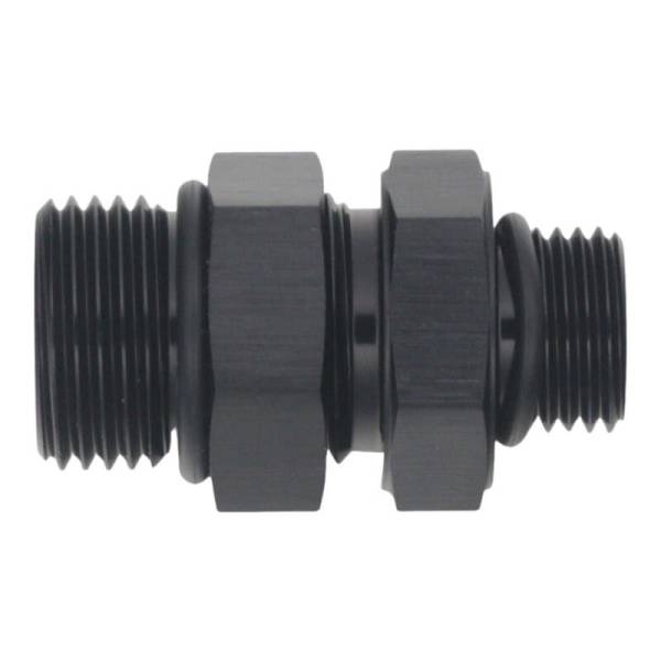 DeatschWerks - DeatschWerks 6-02-0424-B DeatschWerks 6AN ORB Male to 8AN ORB Male Swivel Adapter - Anodized Matte Black