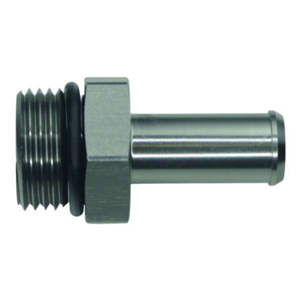 DeatschWerks - DeatschWerks 6-02-0515 DeatschWerks 10AN ORB Male to 1/2in Male Barb Fitting - Anodized DW Titanium