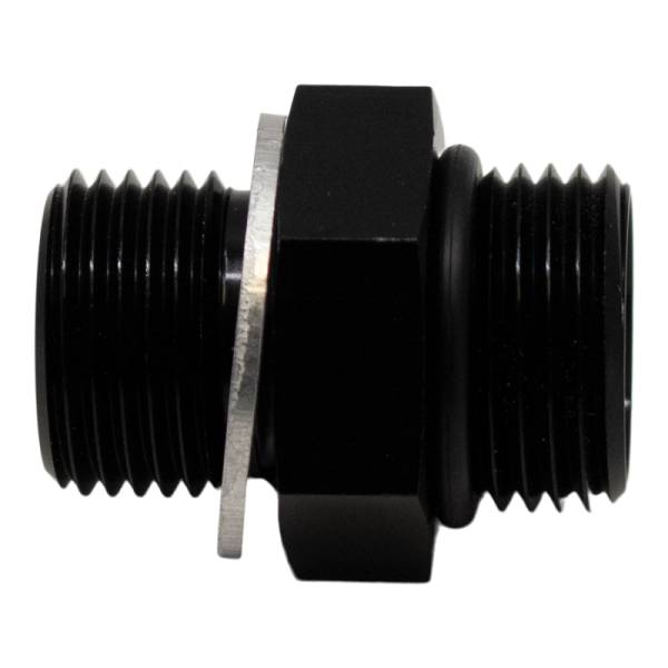 DeatschWerks - DeatschWerks 6-02-0603-B DeatschWerks 6AN ORB Male to M14 X 1.5 Metric Male (Incl O-Ring and Washer) - Anodized Matte Black