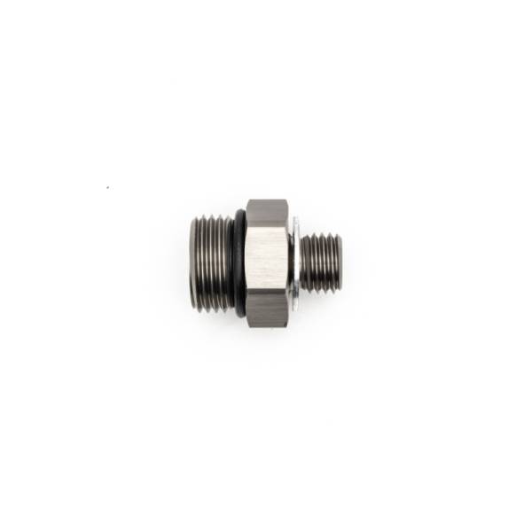 DeatschWerks - DeatschWerks 6-02-0608 DeatschWerks 8AN ORB Male To 12 X 1.5 Metric Male (Incl O-Ring and Crush Washer)