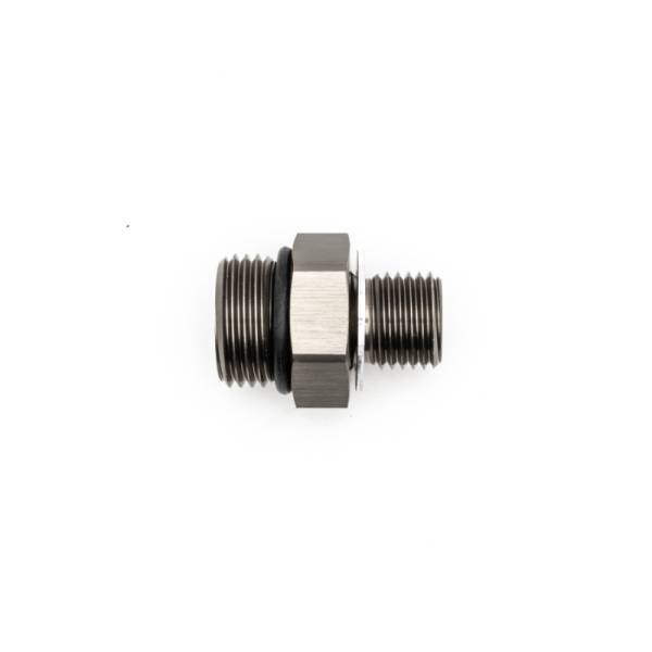 DeatschWerks - DeatschWerks 6-02-0609 DeatschWerks 8AN ORB Male To 14 X 1.5 Metric Male (Incl O-Ring and Crush Washer)