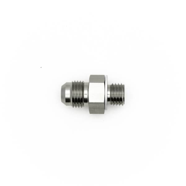 DeatschWerks - DeatschWerks 6-02-0613 DeatschWerks 6AN Male Flare To M12 X 1.5 Male Metric Adapter (Incl. Crush Washer)