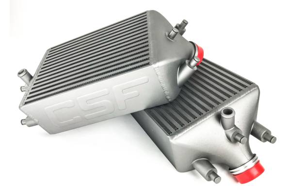 CSF - CSF Cooling - Racing & High Performance Division 8112 CSF Porsche 911 Turbo (991)/Turbo S (991.1/991.2) Twin Intercooler Set - Fits 2014-2019 Porsche 911