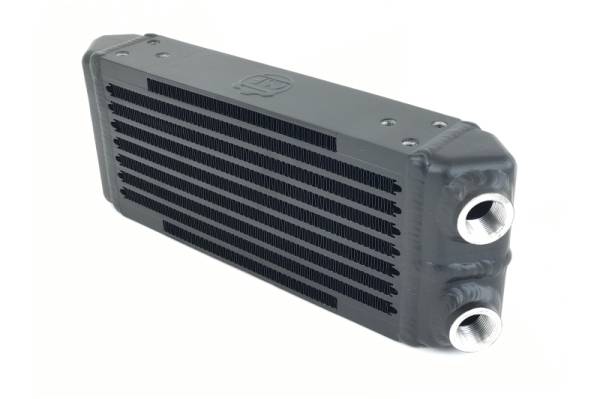 CSF - CSF Cooling - Racing & High Performance Division 8119 CSF Universal Dual-Pass Oil Cooler - M22 x 1.5 - 13in L x 4.75in H x 2.16in W
