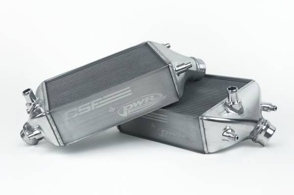 CSF - CSF Cooling - Racing & High Performance Division 8166 CSF Porsche 911 GT2 RS Twin Intercooler Set - Fits 2018-2019 Porsche 911
