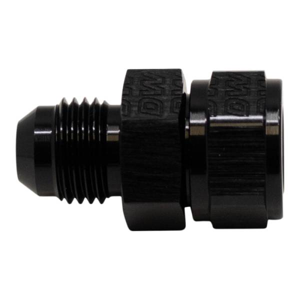 DeatschWerks - DeatschWerks 6-02-0735-B DeatschWerks 6AN Male Flare to Fuel Pump Outlet Barb Adapter - Anodized Matte Black