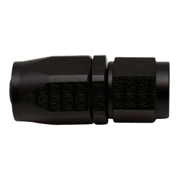 DeatschWerks - DeatschWerks 6-02-0801-B DeatschWerks 6AN Female Swivel Strait Hose End CPE - Anodized Matte Black