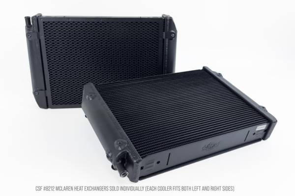 CSF - CSF Cooling - Racing & High Performance Division 8212 CSF McLaren 570s / 600LT / 720S / 765LT / 750S / GT / GTS High Performance Heat Exchanger - Fits select 2015-2026 McLaren models