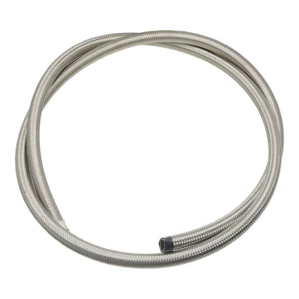 DeatschWerks - DeatschWerks 6-02-0812-6 DeatschWerks 6AN Stainless Steel Double Braided CPE Hose - 6ft