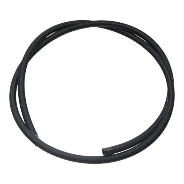 DeatschWerks - DeatschWerks 6-02-0815-6 DeatschWerks 6AN Black Nylon Braided CPE Hose - 6ft