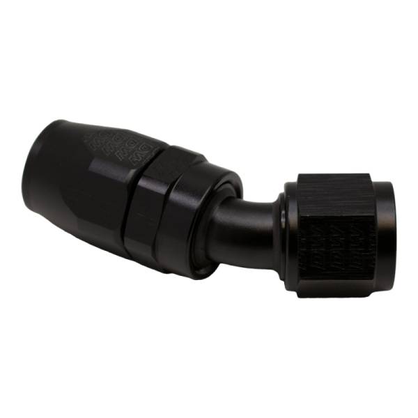 DeatschWerks - DeatschWerks 6-02-0824-B DeatschWerks 10AN Female Flare Swivel 30-Degreehose End CPE - Anodized Matte Black