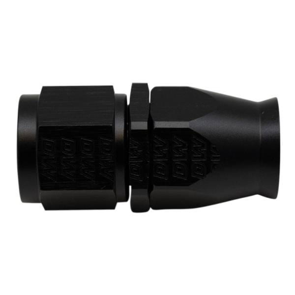 DeatschWerks - DeatschWerks 6-02-0858-B DeatschWerks 10AN Female Swivel Straight Hose End PTFE (Incl 1 Olive Insert) - Anodized Matte Black