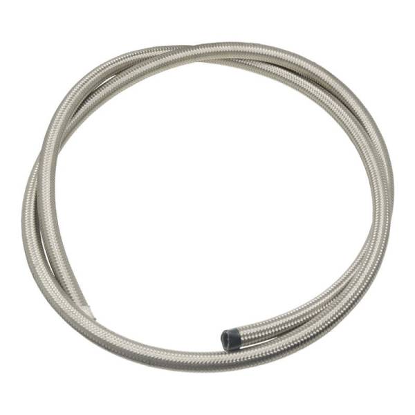 DeatschWerks - DeatschWerks 6-02-0863-6 DeatschWerks 10AN Stainless Steel Double Braided PTFE Hose - 6ft