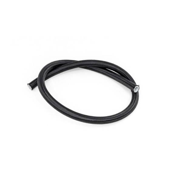 DeatschWerks - DeatschWerks 6-02-0866-3 DeatschWerks 10AN Black Nylon Braided PTFE Hose 3 Feet